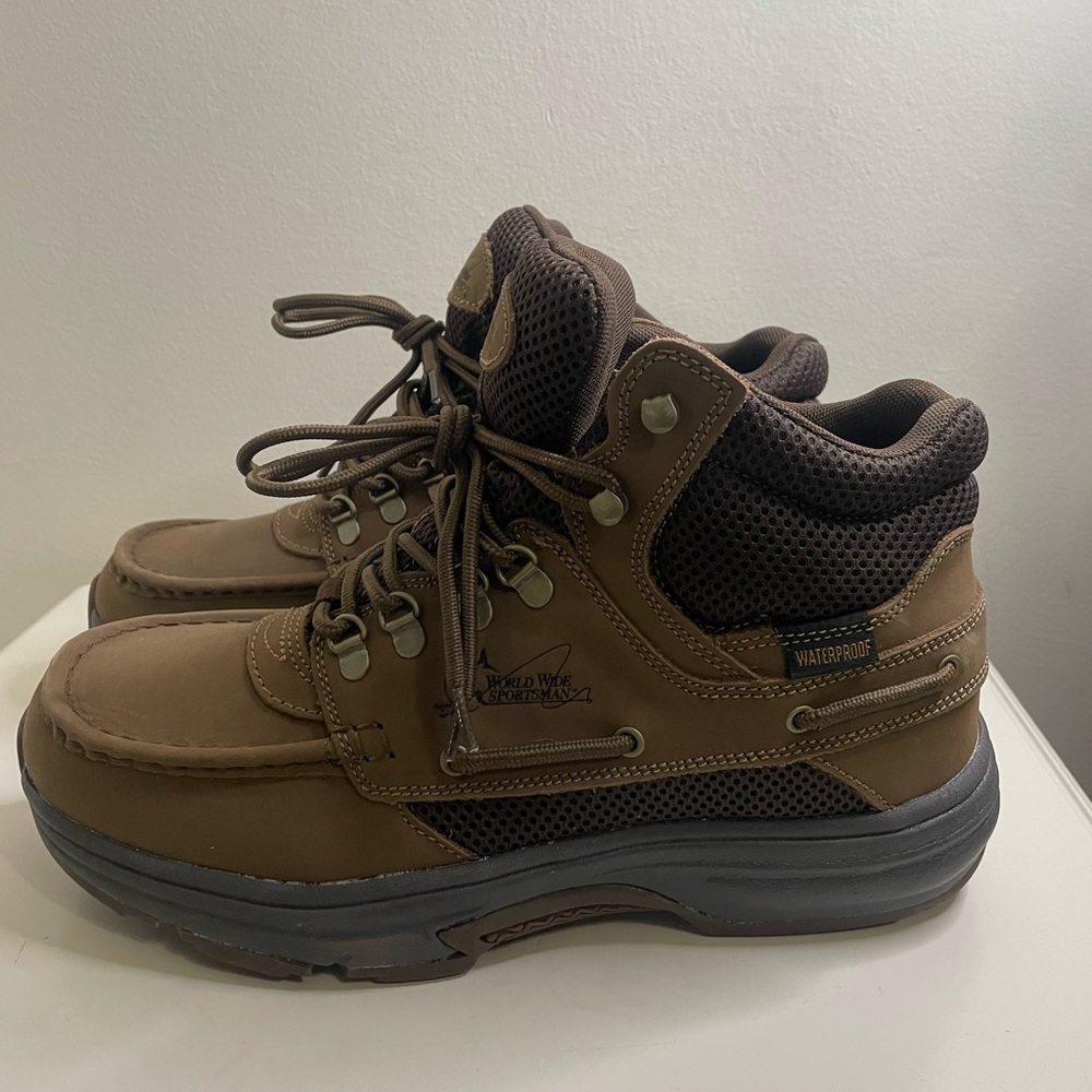 World Wide Sportsman Blue Water Waterproof Chukka Boots